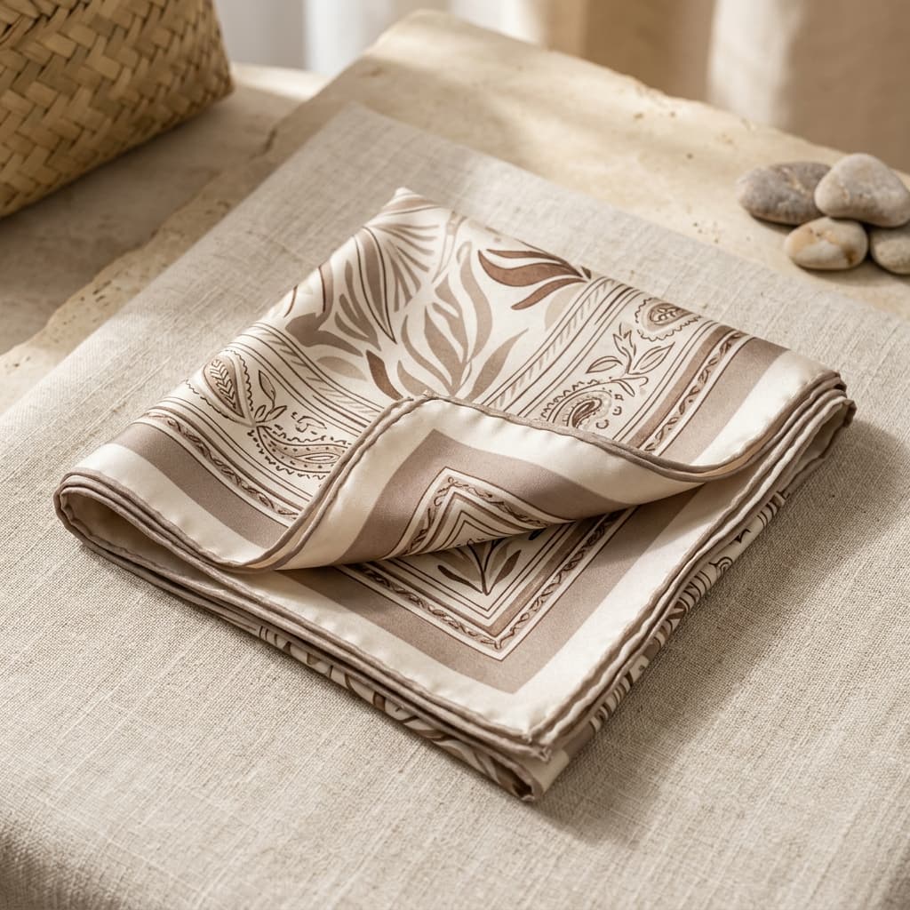 Silk Blend Scarf